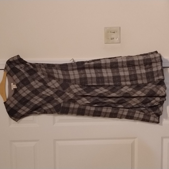 Sundance Catalog Wool Blend Plaid Dress Size 6 - Picture 2 of 5